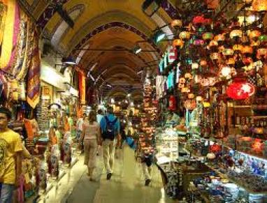 4,000 shops-6 blocks of Grand Bazaar, seen on guided private tour of Istanbul by Archaeologous